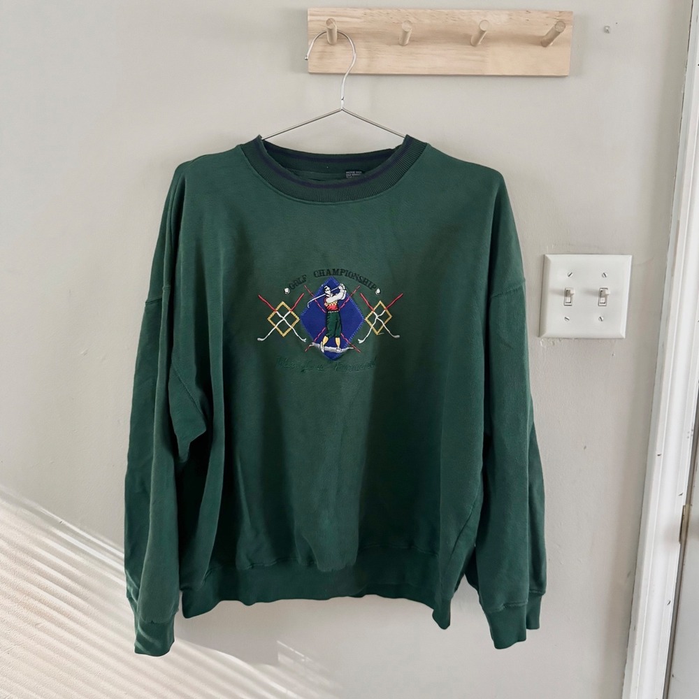 vtg. golf. crewneck